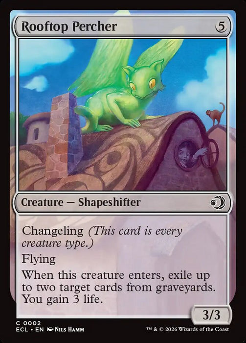 Rooftop Percher (Foil)