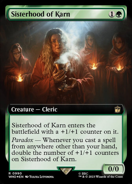 Sisterhood of Karn - Extended Art - Surge Foil (Foil)