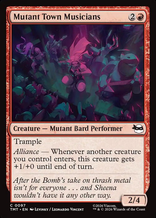 Mutant Town Musicians (Foil)