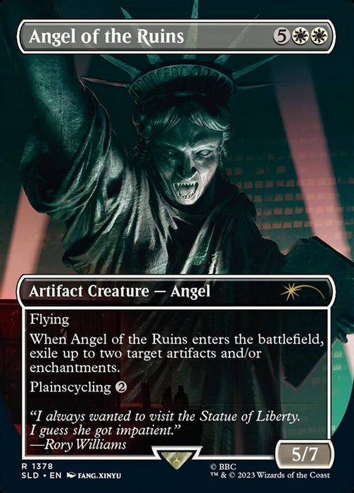 Angel of the Ruins - Borderless - Full Art - Inverted (Foil)