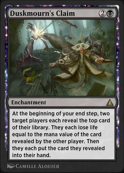Duskmourn's Claim - Parker Luck - Enchantment