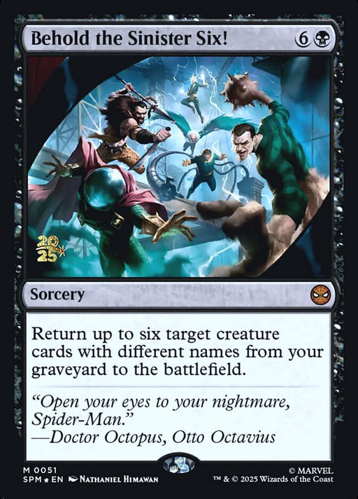 Behold the Sinister Six! (Foil)
