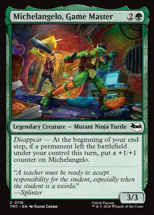 Michelangelo, Game Master - Legendary