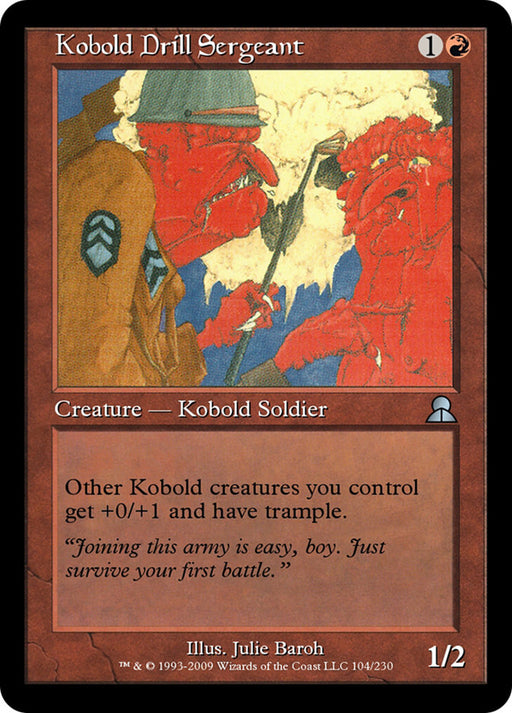 Kobold Drill Sergeant (Foil)