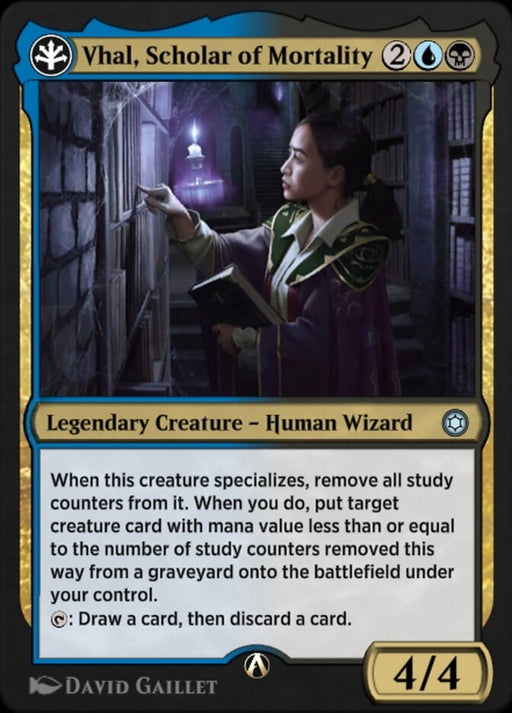Vhal, Scholar of Mortality - Legendary