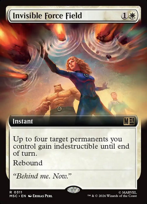 Invisible Force Field - Extended Art