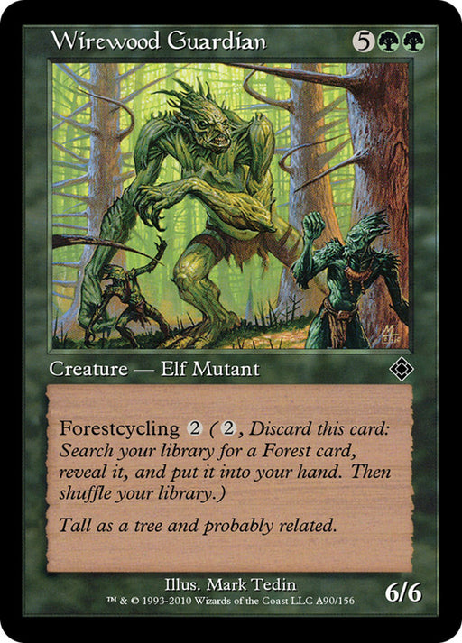 Wirewood Guardian - Retro Frame