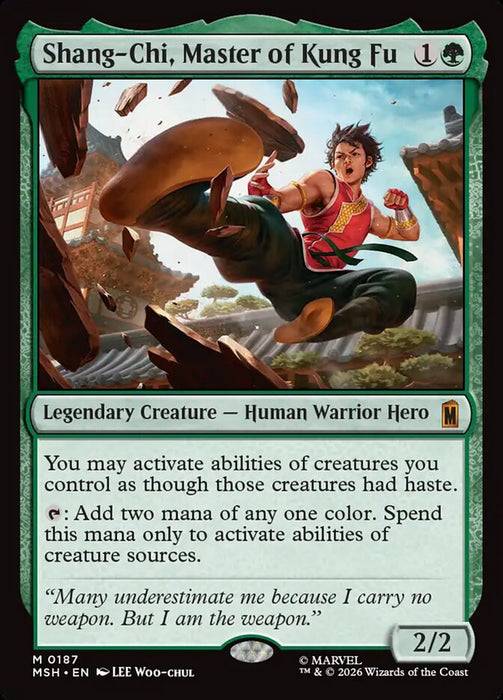 Shang-Chi, Master of Kung Fu - Legendary (Foil)
