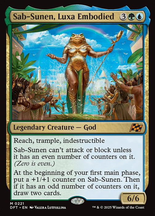 Sab-Sunen, Luxa Embodied - Legendary