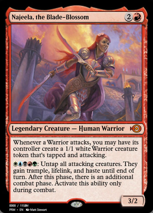 Najeela, the Blade-Blossom - Legendary (Foil)