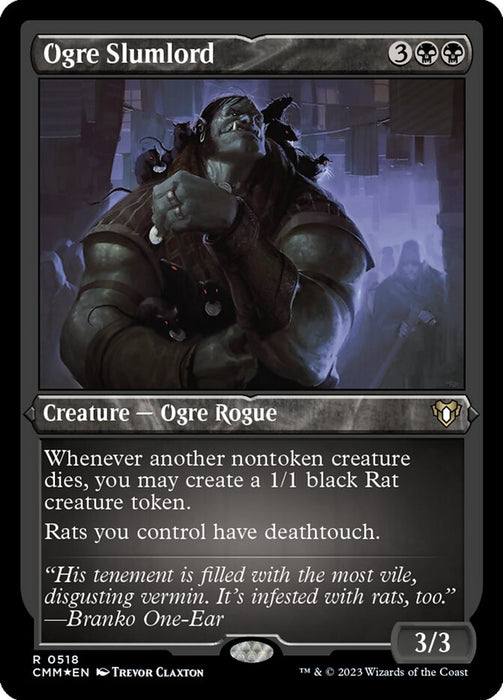Ogre Slumlord - Etched - Inverted - Etched (Foil)
