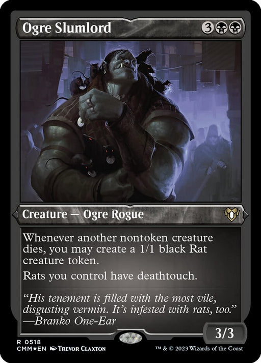 Ogre Slumlord - Etched - Inverted - Etched (Foil)