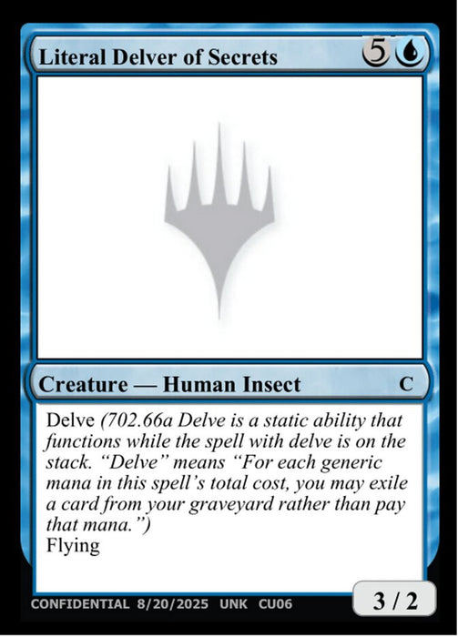 Literal Delver of Secrets