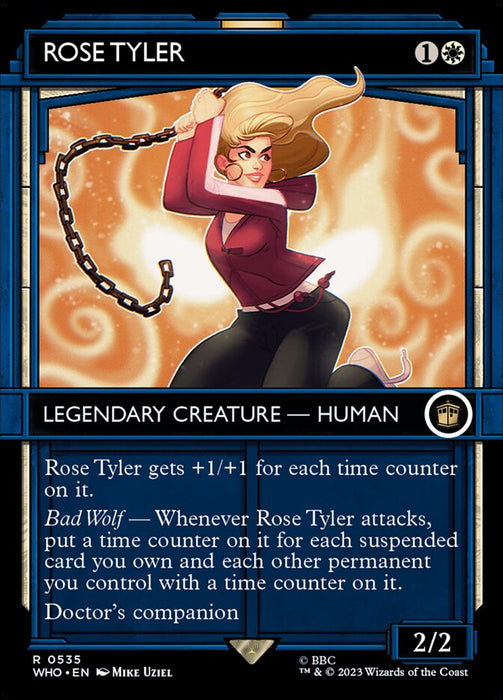 Rose Tyler - Borderless - Inverted - Legendary - Showcase (Foil)