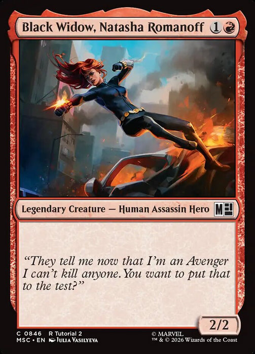 Black Widow, Natasha Romanoff - Legendary