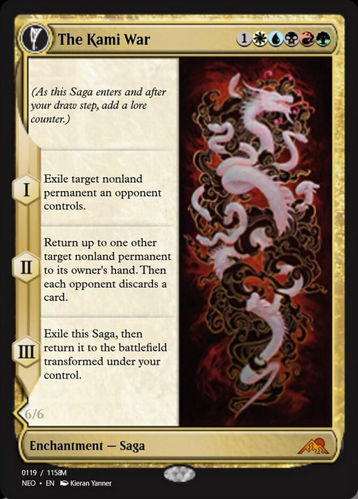 The Kami War // O-Kagachi Made Manifest - Enchantment (Foil)