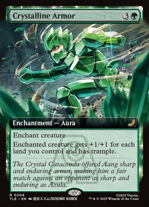 Crystalline Armor - Enchantment - Extended Art (Foil)