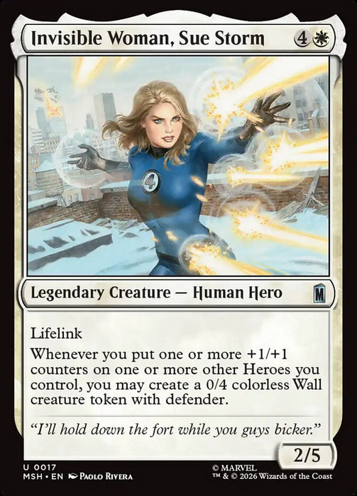Invisible Woman, Sue Storm - Legendary (Foil)