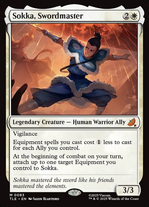 Sokka, Swordmaster - Legendary (Foil)