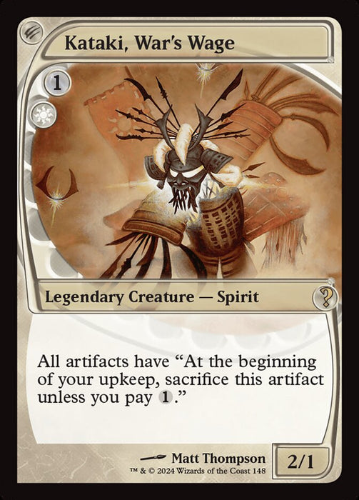 Kataki, War's Wage - Legendary (Foil)