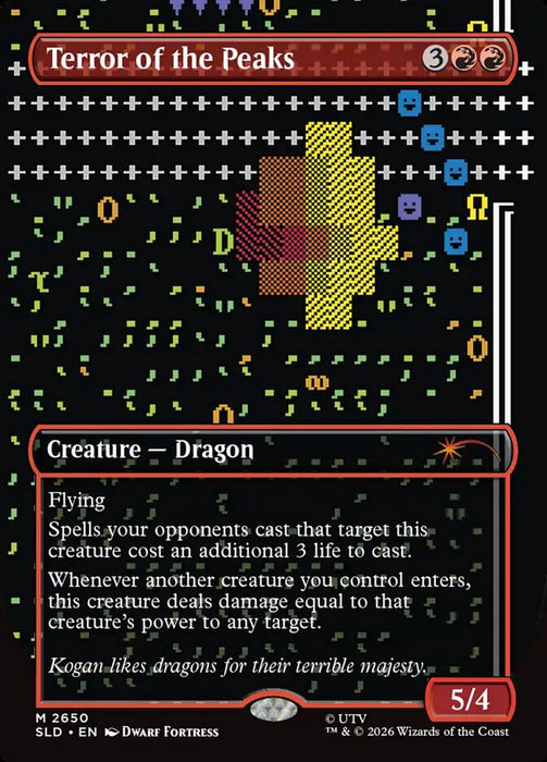 Terror of the Peaks - Borderless - Inverted