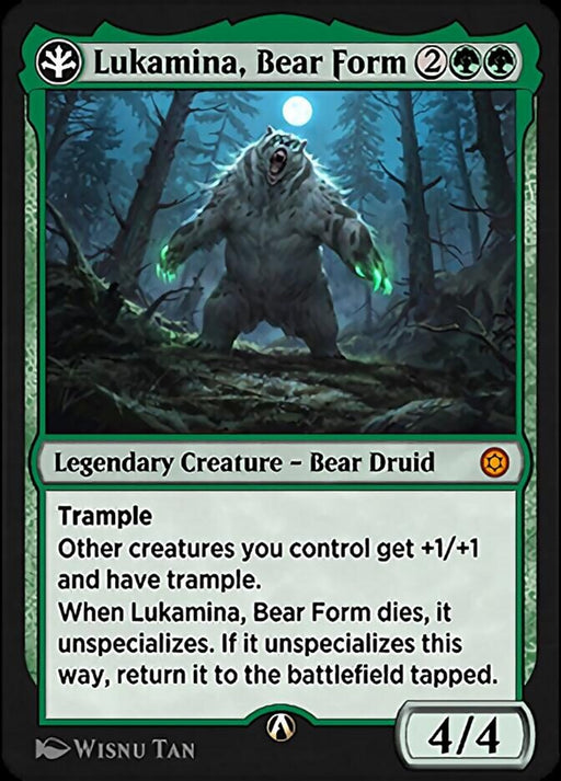 Lukamina, Bear Form - Legendary