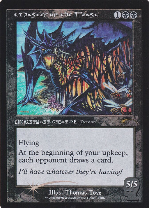 Master of the Feast - Retro Frame (Foil)