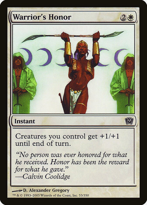 Warrior's Honor (Foil)