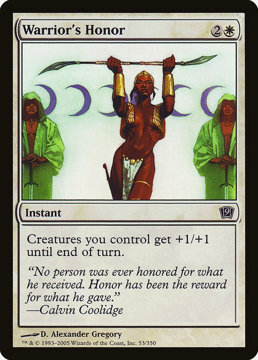 Warrior's Honor (Foil)
