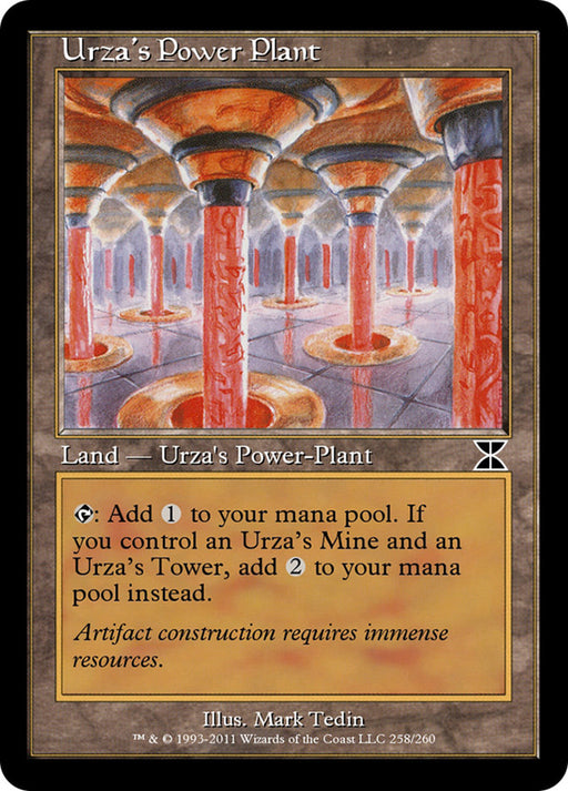 Urza's Power Plant - Retro Frame (Foil)