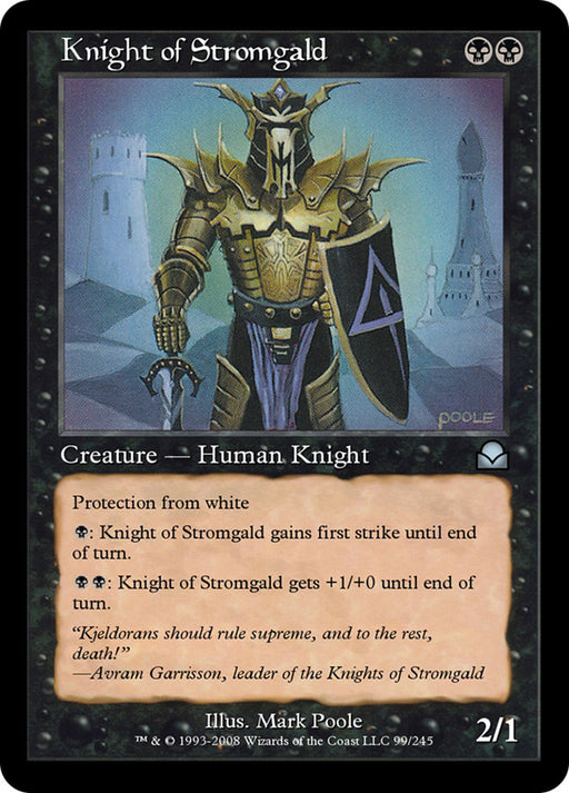 Knight of Stromgald (Foil)