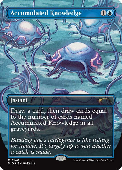 Accumulated Knowledge - Borderless - Full Art - Inverted (Foil)