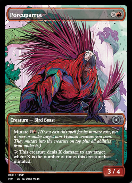 Porcuparrot (Foil)