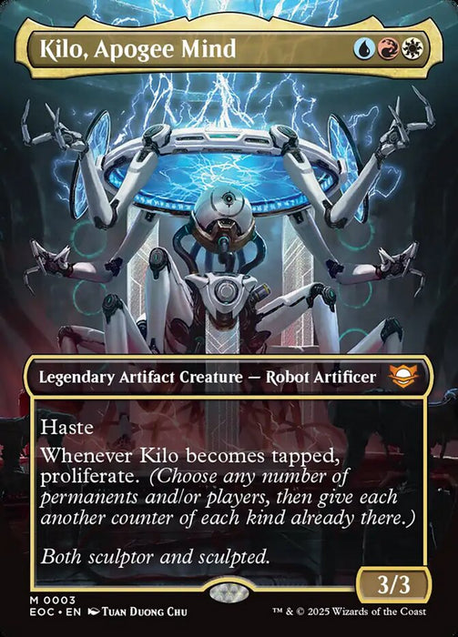 Kilo, Apogee Mind - Borderless - Legendary - Inverted (Foil)