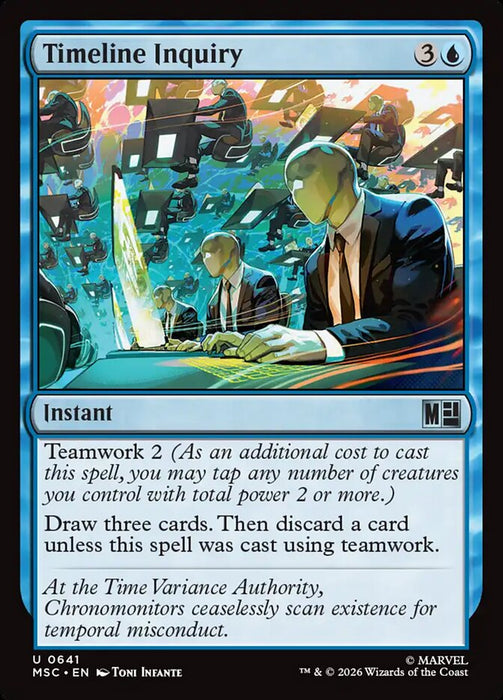 Timeline Inquiry (Foil)