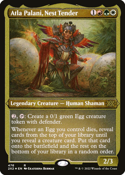 Atla Palani, Nest Tender - Etched - Inverted - Legendary - Etched (Foil)