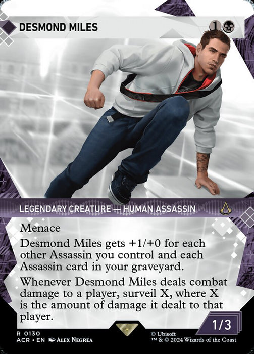 Desmond Miles - Borderless - Showcase- Legendary (Foil)