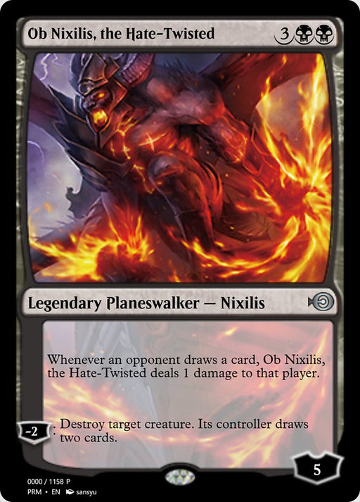 Ob Nixilis, the Hate-Twisted (Foil)