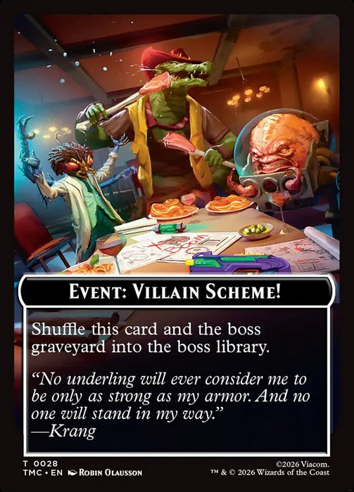 Event: Villain Scheme! (Foil)