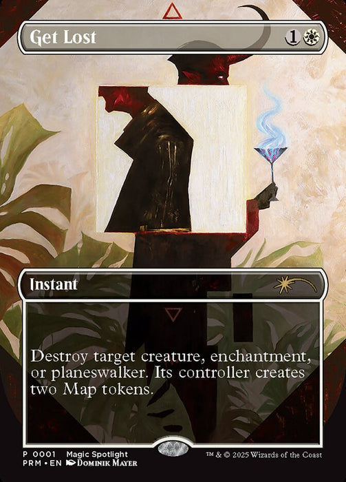 Get Lost - Borderless - Full Art - Inverted (Foil)
