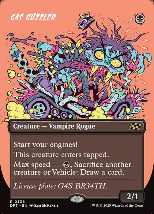 Gas Guzzler - Borderless - Inverted (Foil)