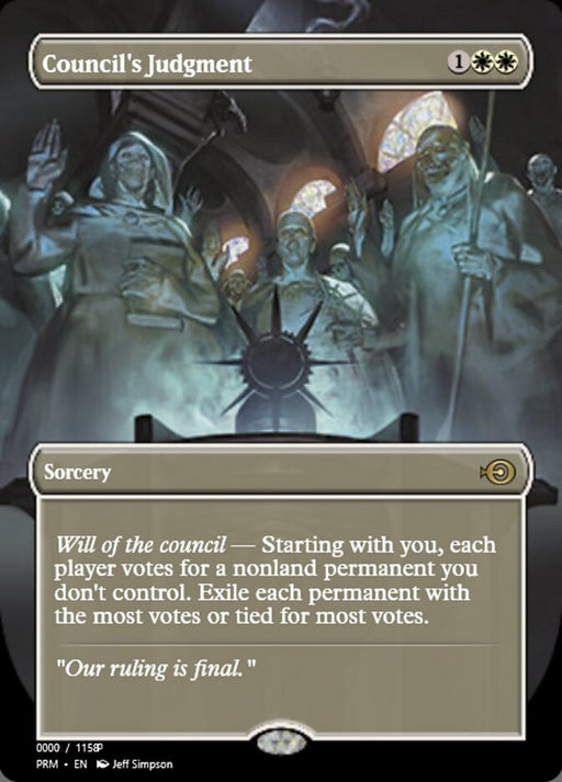 Council's Judgment (Foil)