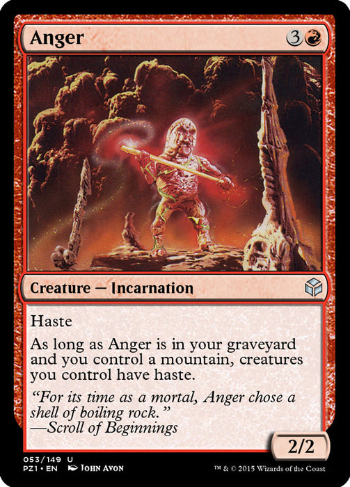 Anger (Foil)
