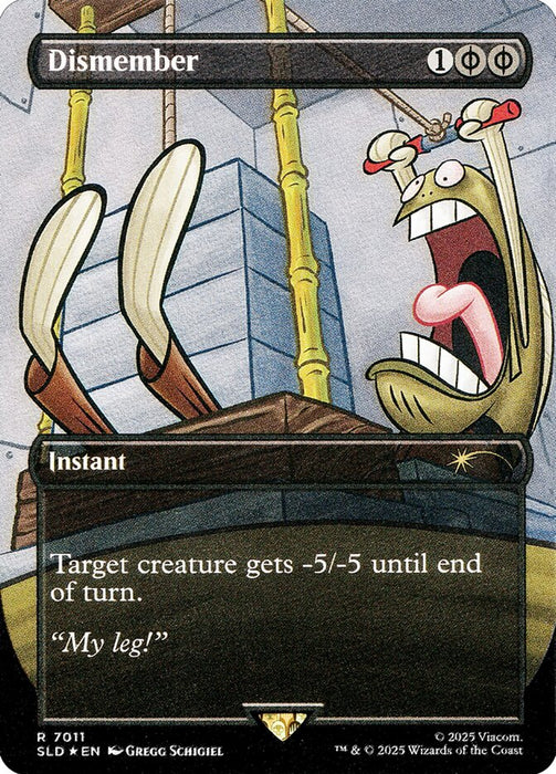 Dismember - Borderless - Full Art - Inverted (Foil)