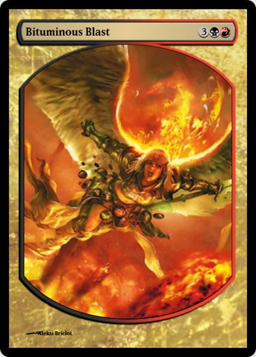 Bituminous Blast - Textless - Full Art (Foil)