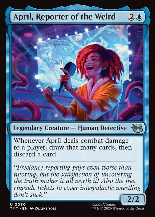 April, Reporter of the Weird - Legendary