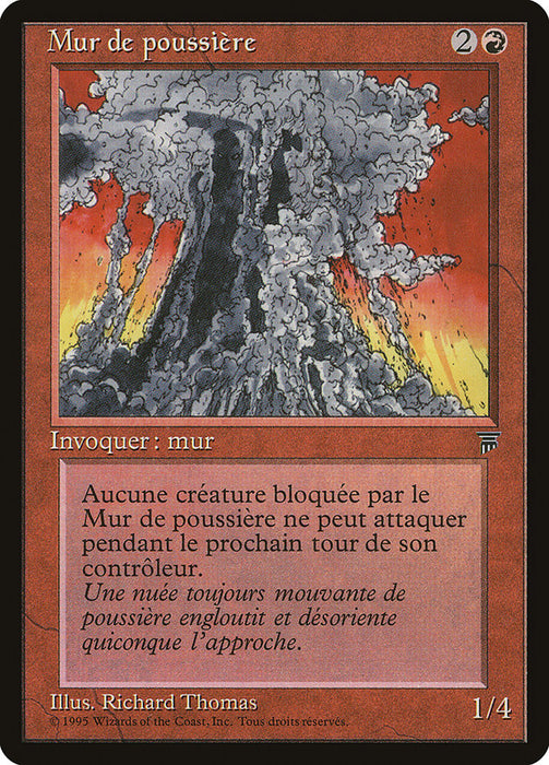 Mur de poussière - Wall of Dust