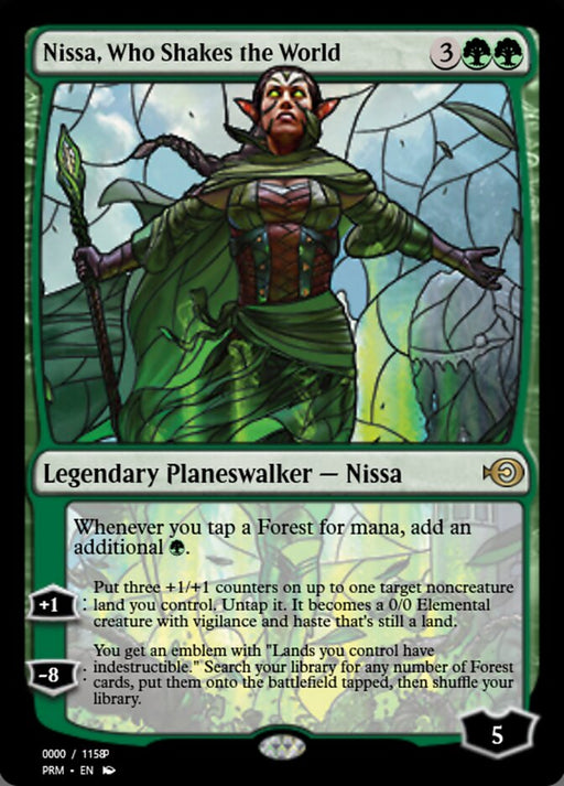Nissa, Who Shakes the World (Foil)