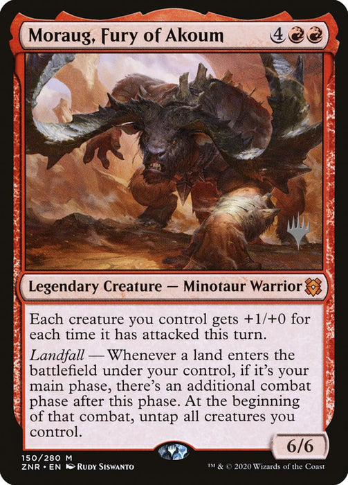 Moraug, Fury of Akoum - Legendary