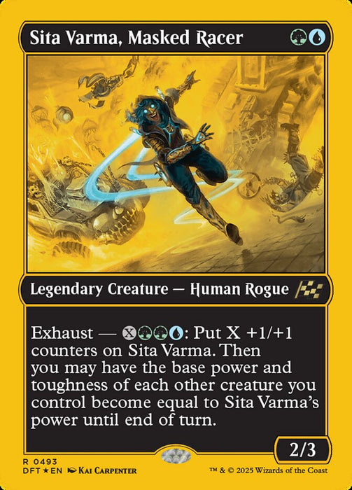 Sita Varma, Masked Racer - Legendary - Inverted (Foil)